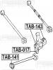 FEBEST TAB143 САЙЛЕНБЛОК ЗАДНЕЙ ЦАПФЫ