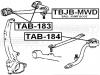 FEBEST TAB184 САЙЛЕНБЛОК КОСОГО РЫЧАГА (TOYOTA ALTEZZA/ALTEZZA GITA GXE15/JCE15 4WD 1998-2005 TOYOTA BREVIS JCG15