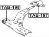 FEBEST TAB-197 Сайлентблок переднего рычага