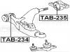 FEBEST TAB235 САЙЛЕНБЛОК ЗАДНИЙ ПЕРЕДНЕГО РЫЧАГА БЕЗ КРОНШТЕЙНА