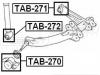 FEBEST TAB-272 Сайлентблок заднего амортизатора