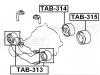 FEBEST TAB314 ОПОРА ДИФФЕРЕНЦИАЛА