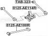 FEBEST TAB323 САЙЛЕНБЛОК ЗАДНЕЙ ПОПЕРЕЧНОЙ ТЯГИ (TOYOTA COROLLA AE100/EE100/CE100 1991-1997 TOYOTA COROLLA AE115 4