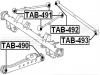 FEBEST TAB-493 Сайлентблок задней поперечной тяги