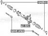 FEBEST TAB-526 Сайлентблок LEXUS RX300 MCU15 4WD 1998-2003