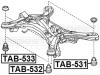 FEBEST TAB-533 САЙЛЕНБЛОК ПОДРАМНИКА