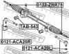FEBEST TAB-543 Сайленблок рулевой рейки