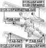 FEBEST TAB-547 САЙЛЕНБЛОК ЗАДНЕЙ ТЯГИ