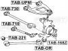 FEBEST TAB-730 Сайлентблок реактивной тяги
