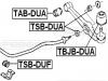 FEBEST TABDUA TAB-DUA_сайленблок передн.рычага/ Toyota Duet M101A/M111A 1998-2004
