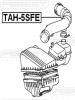 FEBEST TAH-5SFE ПАТРУБОК ФИЛЬТРА ВОЗДУШНОГО