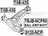 FEBEST TBJBNCP50 ПЫЛЬНИК ШАРОВОЙ ОПОРЫ