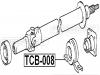 FEBEST TCB-008 ПОДШИПНИК ПОДВЕСНОЙ КАРДАННОГО ВАЛА (TOYOTA CROWN JZS155/GS151 1995-2001; TOYOTA CROWN/CROWN MAJESTA UZS15#/GS151/JZS15#/LS151 1995-2001; TOYOTA CROWN/CROWN MAJESTA UZS155/JZS153/JZS157 4WD 1995-2001; TOYOTA MARK 2/CHASER/CRESTA GX100 1996-2001; TOYOTA MARK 2/CHASER/CRESTA GX105 4WD 1996-2001) FEBEST