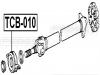 FEBEST TCB-010 Подшипник подвесной карданного вала