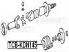 FEBEST TCB-KDN145 Подшипник подвесной карданного вала TOYOTA TUNDRA UCK30/UCK40 1999-2004