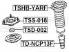 FEBEST TD-NCP13F Отбойник переднего амортизатора