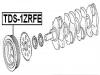 FEBEST TDS-1ZRFE Шкив коленвала