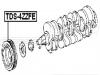 FEBEST TDS4ZZFE ШКИВ КОЛЕНВАЛА 1ZZFE/3ZZFE/4ZZFE (TOYOTA AURIS (UKP) ZZE150/NZE151 2006- TOYOTA AVENSIS AZT250/CDT25