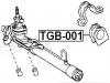 FEBEST TGB001 ПРОСТАВКА РУЛЕВОЙ РЕЙКИ