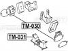 FEBEST TM030 ПОДУШКА ДВИГАТЕЛЯ ПЕРЕДНЯЯ 2UZFE/1HDFTE