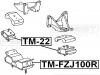 FEBEST TM22 ПОДУШКА ДВИГАТЕЛЯ ПЕРЕДНЯЯ 1HDT/1HZ [13]