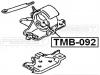 FEBEST TMB-092 Сайлентблок левой подушки двигателя