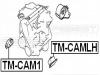 FEBEST TM-CAMLH Подушка двигателя левая