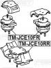 FEBEST TM-JCE10FR ПОДУШКА ДВИГАТЕЛЯ ПЕРЕДНЯЯ (ГИДРАВЛИЧЕСКАЯ)
