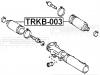 FEBEST TRKB003 ПЫЛЬНИК РУЛЕВОЙ РЕЙКИ