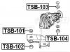 FEBEST TSB-102 Втулка дифференциала