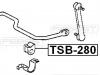 FEBEST TSB280 ВТУЛКА ЗАДНЕГО СТАБИЛИЗАТОРА D13 (TOYOTA CALDINA AT190/ST190 1992-1996 TOYOTA CARINA E AT190/ST191/C