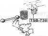 FEBEST TSB-738 Отбойник задней пружины