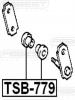 FEBEST TSB779 ВТУЛКА РЕССОРЫ