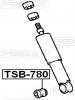 FEBEST TSB780 ВТУЛКА ЗАДНЕГО АМОРТИЗАТОРА