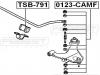 FEBEST TSB791 ВТУЛКА ПЕРЕДНЕГО СТАБИЛИЗАТОРА D20