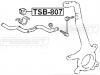 FEBEST TSB807 ВТУЛКА ПЕРЕДНЕГО СТАБИЛИЗАТОРА D30 (TOYOTA 4RUNNER/HILUX SURF KZN215 2002-2005 TOYOTA FJ CRUISER GSJ