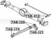 FEBEST TSB812 ВТУЛКА ЗАДНЕЙ ПОПЕРЕЧНОЙ ТЯГИ (DAIHATSU STORIA M100S 1998-2004 DAIHATSU STORIA M110S 4WD 1998-2004 D