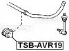 FEBEST TSB-AVR19 Втулка стабилизатора задняя