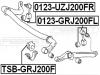 FEBEST TSB-GRJ200F Втулка переднего стабилизатора