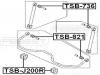 FEBEST TSB-J200R Втулка заднего стабилизатора
