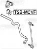 FEBEST TSBMCVF ВТУЛКА ПЕРЕДНЕГО СТАБИЛИЗАТОРА D16.5
