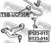 FEBEST TSB-UCF30R ВТУЛКА ЗАДНЕГО СТАБИЛИЗАТОРА D14