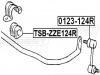 FEBEST TSB-ZZE124R Втулка заднего стабилизатора