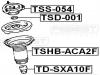 FEBEST TSHB-ACA2F Пыльник переднего амортизатора