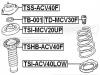 FEBEST TSHBACV40F ПЫЛЬНИК ПЕРЕДНЕГО АМОРТИЗАТОРА (TOYOTA CAMRY ACV40/GSV40 2006- TOYOTA CAMRY ACV45 4WD 2006- TOYOTA L