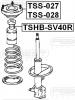 FEBEST TSHBSV40R ПЫЛЬНИК ЗАДНЕГО АМОРТИЗАТОРА (TOYOTA CAMRY/VISTA SV40/CV40 1994-1998) FEBEST