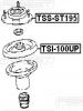FEBEST TSSST195 TSS-ST195_опора аморт.перед./ Toyota Carina E AT190/CT190/ST191 92-96 (48609-20281)