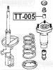 FEBEST TT005 ВТУЛКА АМОРТИЗАТОРА ПОДВЕСКИ (TOYOTA AVALON GSX30 2005-2007 TOYOTA AVALON MCX10 1995-2000 TOYOTA AVA