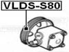 FEBEST VLDSS80 Шкив насоса гидроусилителя руля