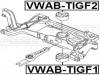 FEBEST VWAB-TIGF2 Сайлентблок SKODA OCTAVIA II 2004-2012